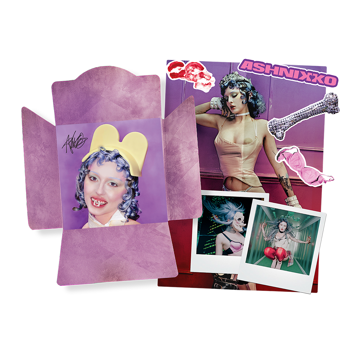 その他 Taking the Rough With the Smooch [CD] Official Ashnikko Store - Smoochies Deluxe CD (signed)