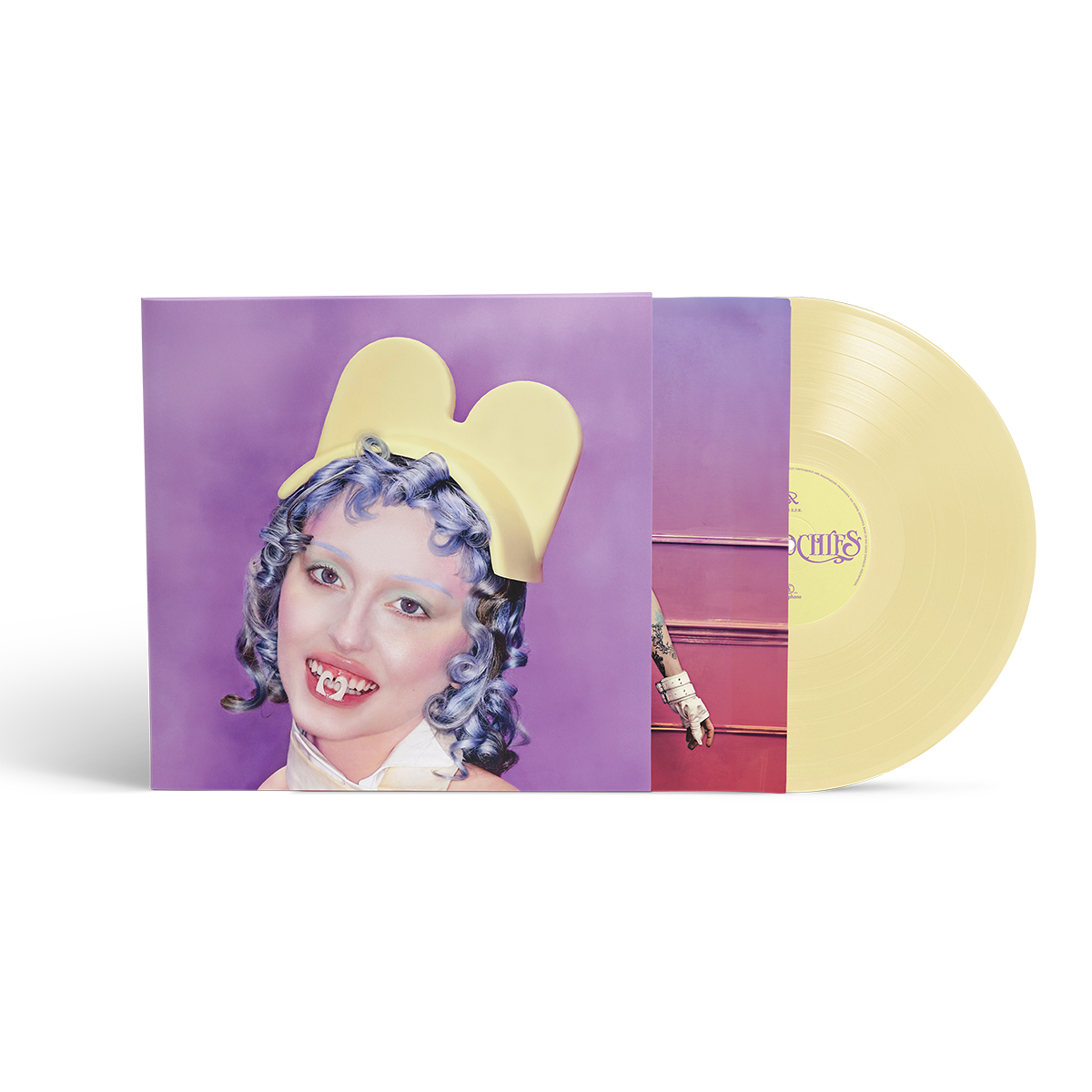 Ashnikko Smoochies vinyl in yellow