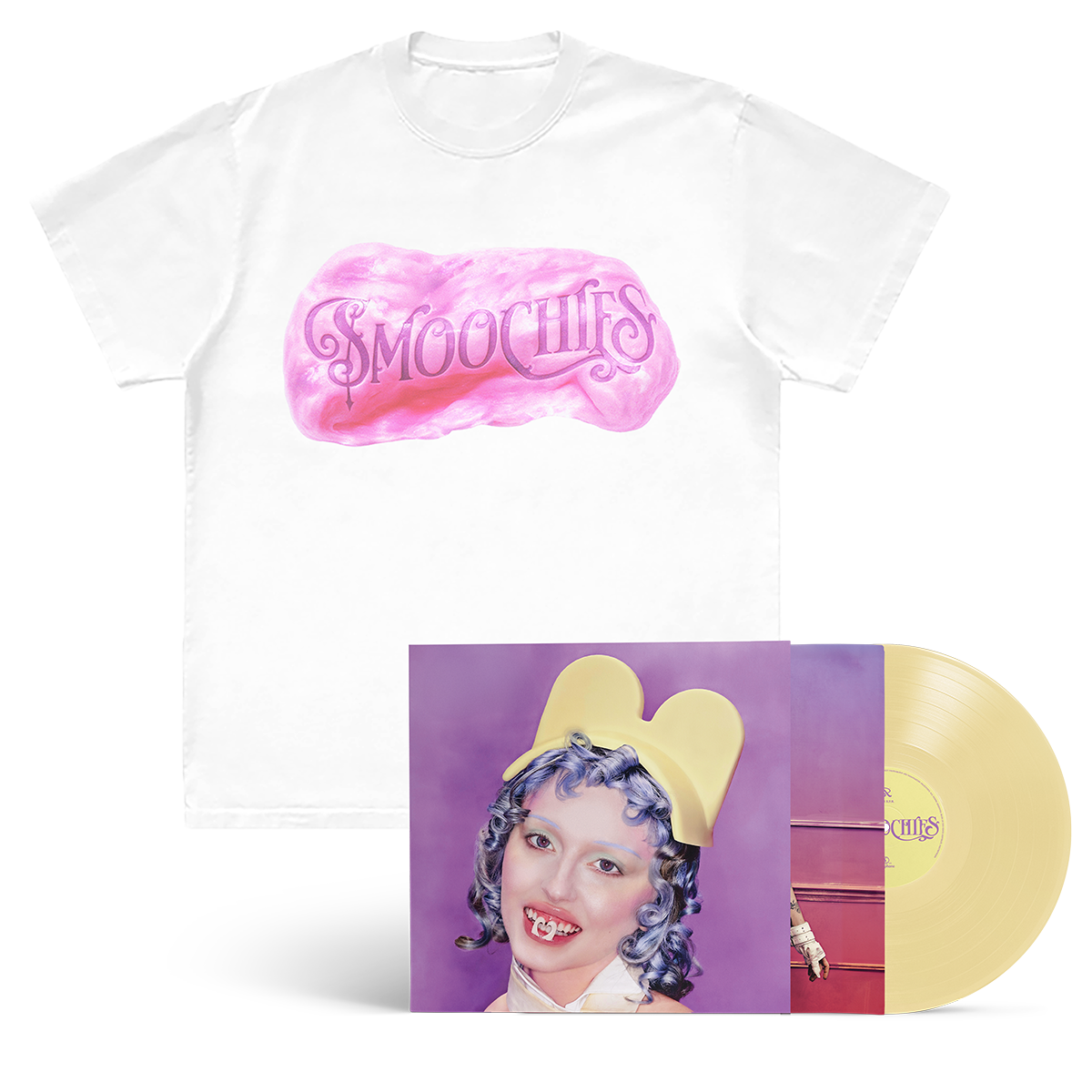 Smoochies Butter Vinyl + Bubblegum Tee
