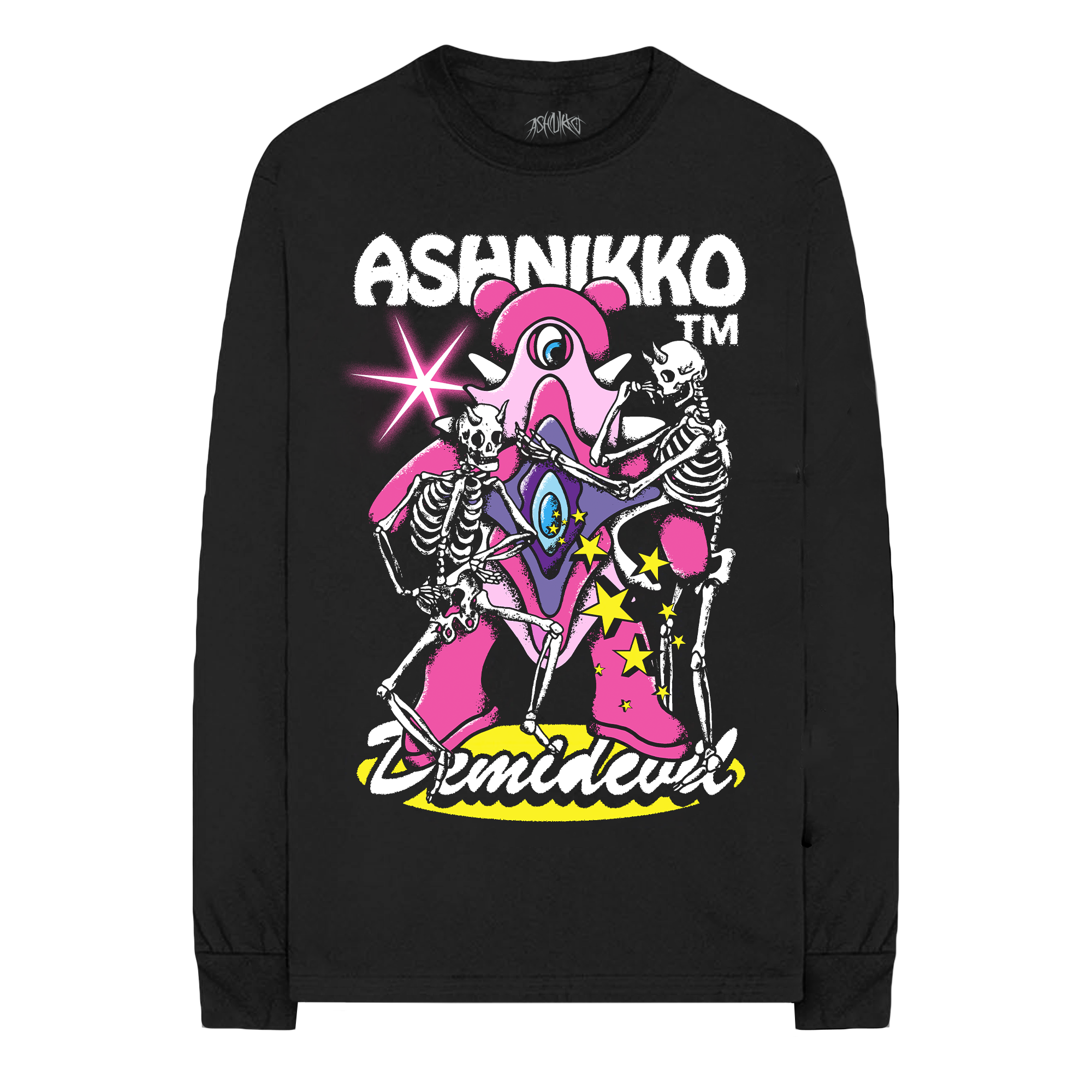 Skeleton Dry Hump Black Longsleeve Tee Ashnikko
