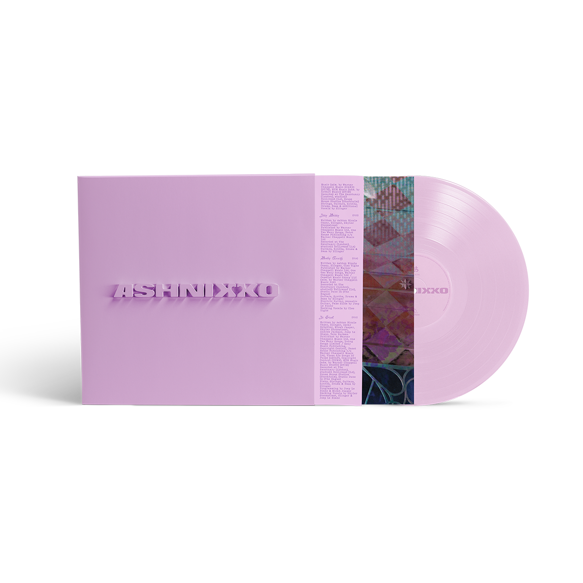 Ashnikko Smoochies deluxe vinyl in purple