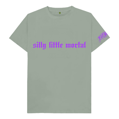 A green cotton Halloweenie lyric tee from Ashnikko.