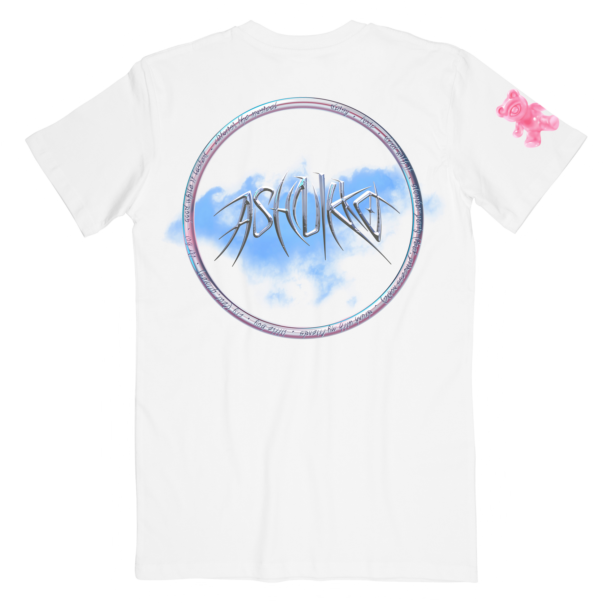 White DEMIDEVIL Tee