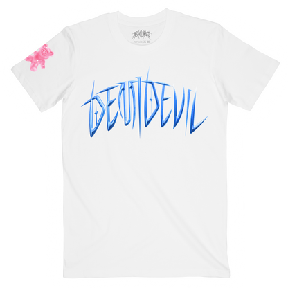 White DEMIDEVIL Tee