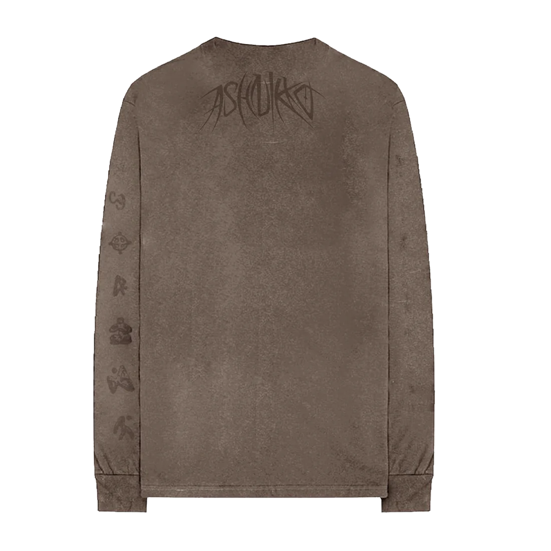 WEEDKILLER Faded Brown Long Sleeve