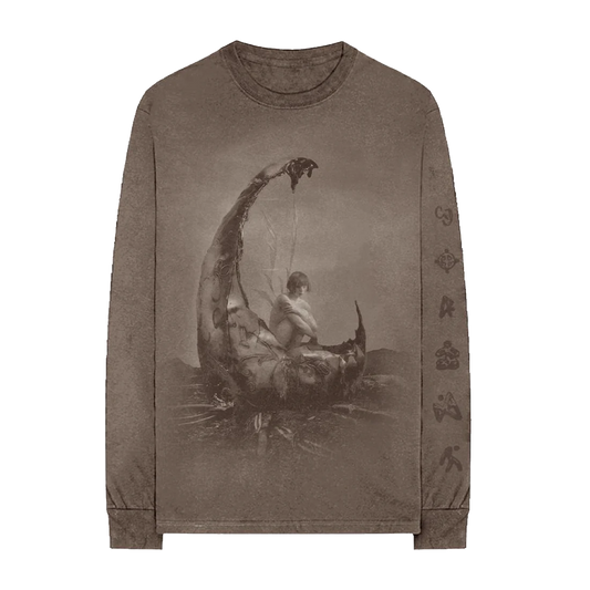 WEEDKILLER Faded Brown Long Sleeve